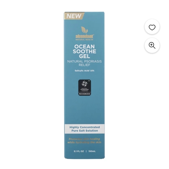 5X Abundant Ocean Soothe Gel Natural Psoriasis Relief BNIB - Picture 3 of 5